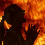 Woman sets minor daughter ablaze to prove fidelity to husband, both arrested